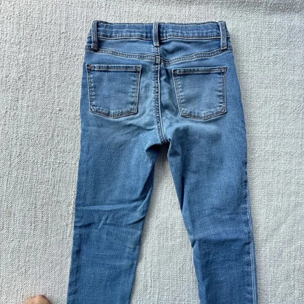 Old Navy Medium Wash Girl's Jeggings VGUC 8
